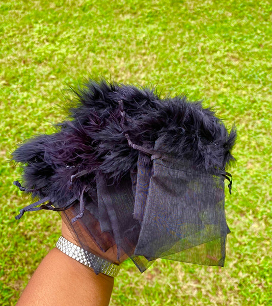 Wholesale Feathered Organza Bags