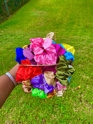 Wholesale Random Color Scrunchies