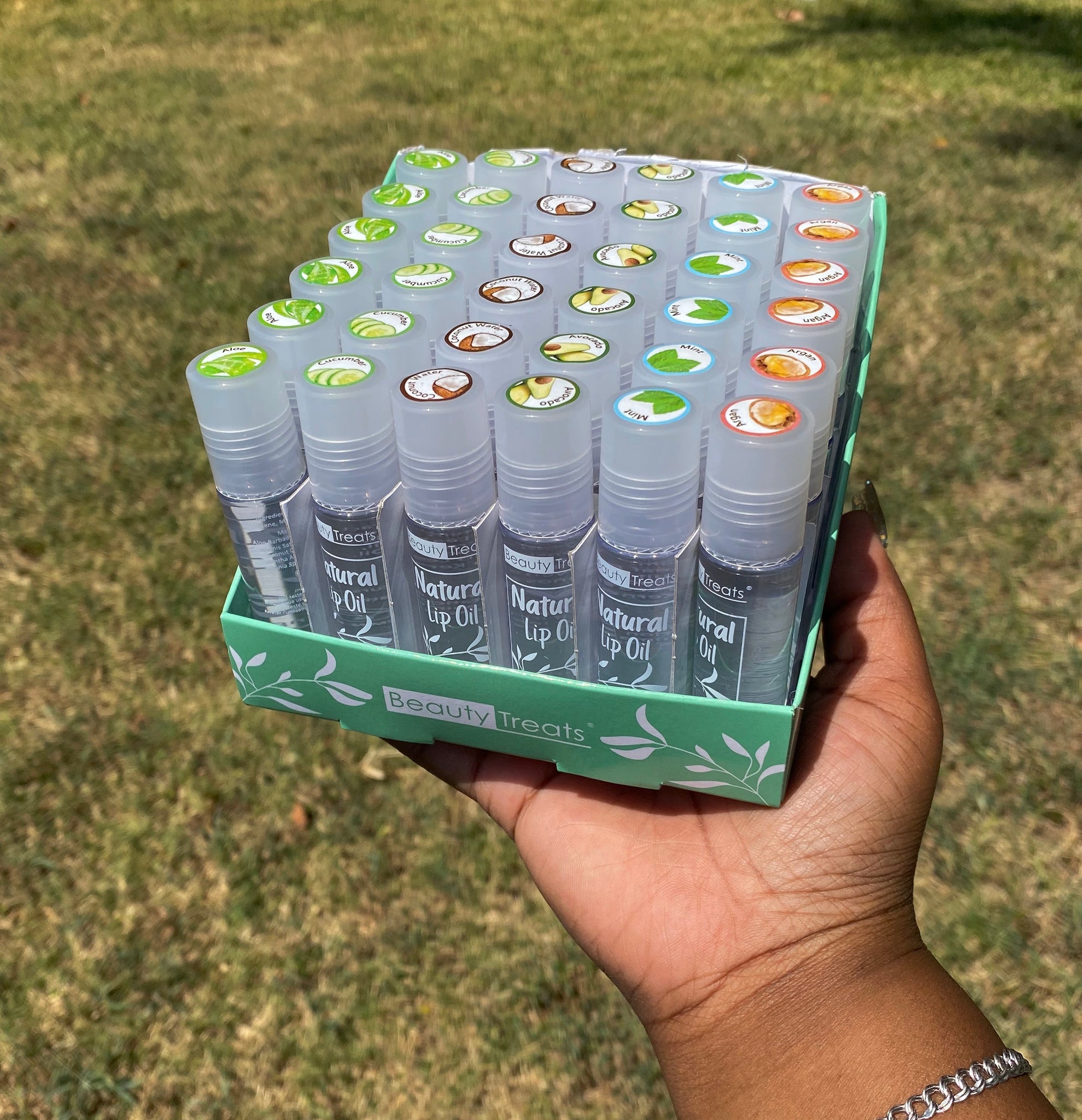 36pc Beauty Treats Natural Lip Oil